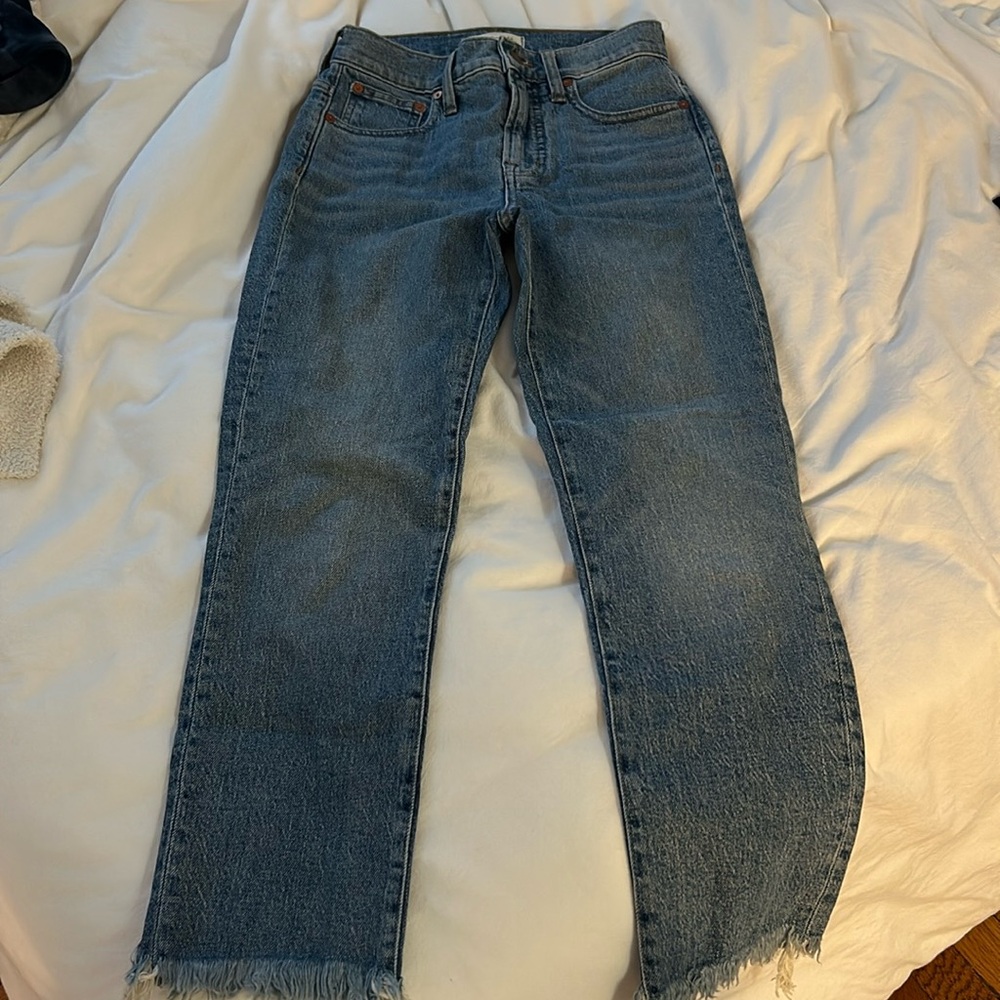 Madewell perfect vintage crop Jean